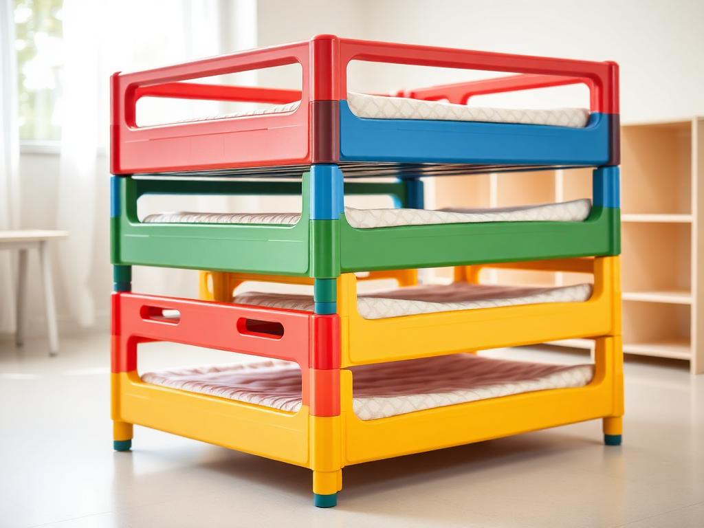 Blue Daycare Bed