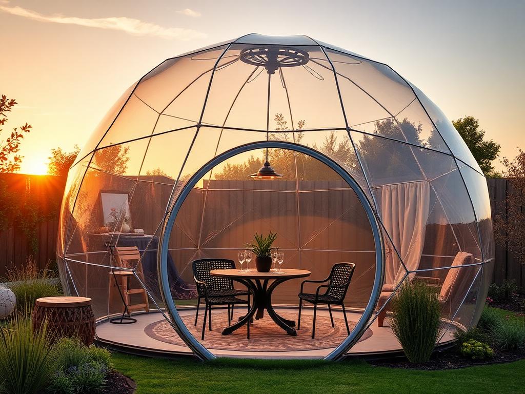 Clear Outdoor Dome