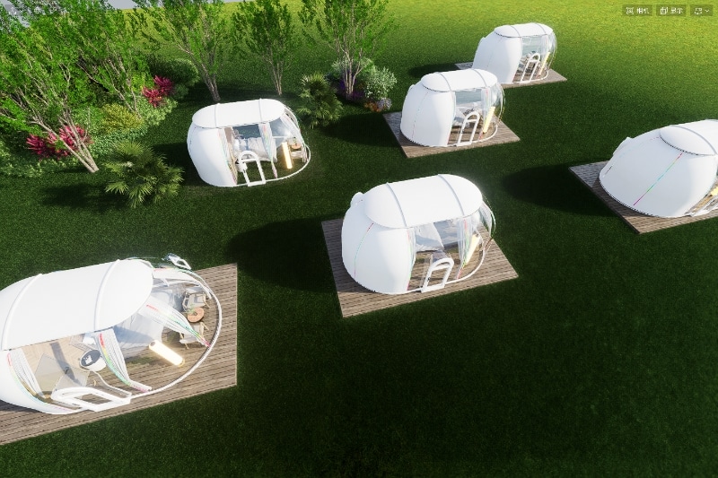 Oval Outdoor Domes - Image 2
