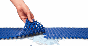 Interlocking Plastic Floor Tiles